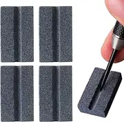 CyeeLife Darts V-Sharp Sharpening Stone,Dart Sharpener,Easy polishing and deburring, Long-Lasting Sharpness,Dart Accessories (4 Pack)