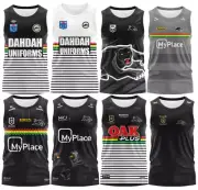 2025 NEW MODEL RUGBY SINGLET NRL VEST PENRITH PANTHERS TRAINING TANK JERSEY