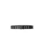 [ANN DEMEULEMEESTER] Ezra Belt 4cm Black