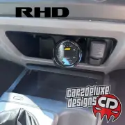 Single RHD gauge pod mount for 2006-2011 Civic 8th gen lower storage trim (for: Honda)