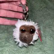 Russ Berrie Lil Peepers Monkey Plush Mini 3.5" Keyclip Keychain