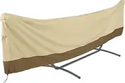 Classic Accessories 55-916-011501-00 Veranda Standard Brazilian Hammock and Stand Cover, Pebble/Bark/Earth
