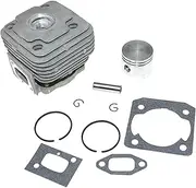 [WQWQW] Cylinder Piston Kit For Oleo-Mac BCH40T BCH40BP BCH400T BCH400S BCH400BP Efco DSH400S DSH400T DSH400BP DSH4000S DSH4000T DSH4000