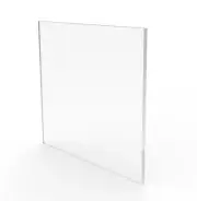 DIY DIH Acrylic Sheets Plexiglass Lucite Sheets Clear Parts 5PK 4"x4.5"