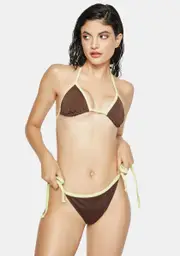 [Karameleon] Jaffa Chocolate Triangle Bikini Set
