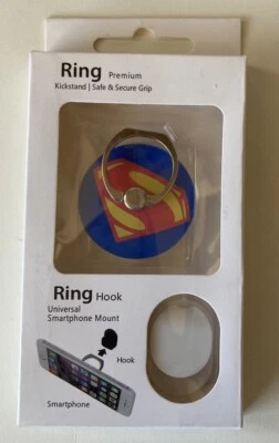 PopSockets Superman Phone Grip Stand POPGRIP Cellphone Holder New