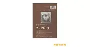 Strathmore 400 Series Sketch Pad, 5.5" 8.5", White 100 Sheets