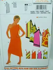 Burda 8230 ladies sewing pattern sizes 6-20 Dress Top Factory Folded
