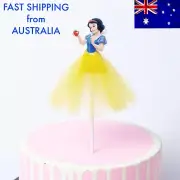 SNOW WHITE Large Disney PRINCESS Cake Cupcake Topper Kid’s Birthday Party Supply