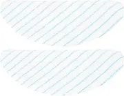 Vacuum Cleaner Washable Mop Cloth Rags120Pcs Microfiber Mopping Pads，Compatible for ECOVACS，Compatible for DEEBOT，Compatible for OZMO， T8 T9 AIVI