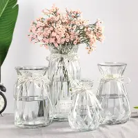 在飛比找蝦皮購物優惠-L#✿彩色花瓶✿現代簡約大號彩色玻璃透明花瓶創意乾花花器客廳