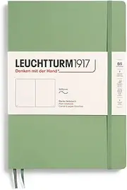 Notebook Softcover Composition (B5), 123 Pages, Plain, Sage