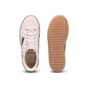 【PUMA】休閒鞋 運動鞋 女鞋 Suede Platform Cutout Wns 粉色(39723305)