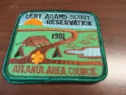 Bert Adams Scout Reservation 1981 Patch CP4