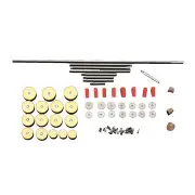 Flute Repair Parts Set Tools Screws Silica Bumpers