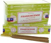 Satya Frankincense Incense Satya Sai Baba Nag Champa - Frankincense Incense Stick Box - Pack Of 12 (15 Gram Each)