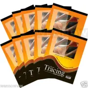 10 Pcs 9 x 12 inch Premium Quality Tracing Paper Pad 30 Sheets