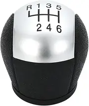 Gear Shift Knobs for Transit for Van MK7 (2006-2013) Car Styling 5/6 Speed Manual Gear Stick Shift Knob Lever Stick Speed Shift Knob(Sliver 6 Speed)