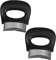 2pcs Pot Handle Replacement Ergonomic Scald Cookware Side Handle for Pressure Cookers and Kitchen Pans Comfortable Grip Enhanced Safety Nonslip Design