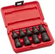 2690SE 1/2-Inch Drive External Star Impact Socket Set, Standard, 6-Point, Cr-...