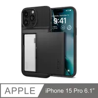 在飛比找PChome24h購物優惠-Spigen iPhone 15 Pro Slim Armo