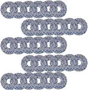 Mop Cloth ，Compatible for Ecovacs ，Compatible for Deebot， T30 Pro Omni T10 T20 Omni T30s Combo X1 X2 Omni， Robot Vacuum Cleaner Mop Pads(30PCS)