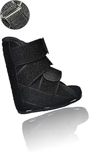 Kids' Adjustable Fracture Walker Boot for Stable Foot & Ankle Support, Achilles Tendon Recovery, Sprains, Post-Op Care - Comfortable T-Shoes Desig（Shoe length 18cm）