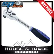 SP Tools Ratchet 1/4"Dr 45 Teeth Chrome Vanadium Steel Quick Release SP21305