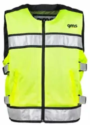 GMS Premium Evo Warning Vest, yellow, Size 10XL for Men