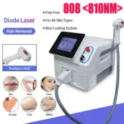 808 Diode Laser Hair Removal Machine With 3Wavelength 755 1064 808nm Diode Laser