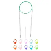 4 Gauge Knitting Circular Needle 26 Inch with Needle & Stitch Markers