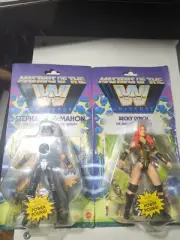 MOTU MASTERS OF THE WWE UNIVERSE BECKY LYNCH Stephanie McMahon Bundle Figures