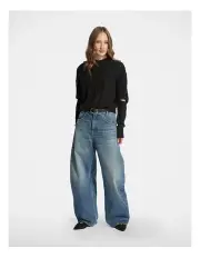 [Decjuba] Sasha Lurex Cable Knit Jumper in Black