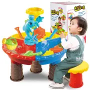 Kids Outdoor Sand and Water Table Play Toys Beach Sandpit Summer Holiday Gifts