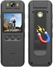 2K Body Camera with o and Video Recording able Body Cam Camera Camcorder with 180° Rotatable Lens Magnetic Back Clip ycle Stand for Law Enforcement Very Personal Traveling