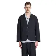 [KUON] Kimono Collar Blazer Black