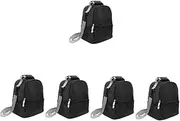 ibasenice 5pcs Insulated Milk Bottle Bag Portable Cooler Bag for Breast Milk Travel Baby Bottle Strap for Stroller