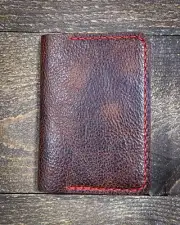 Pocket Notebook Leather Refillable Mini Composition Book Cover Notepad Handmade