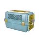 皇冠運輸籠 天窗型寵愛籠 No.843 藍色 有防誤開設計 犬貓外出皆可用 最低價