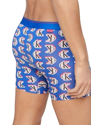 NWT Calvin Klein Men's (Large) CK ONE MICRO BOXER BRIEFS NB2226-463 KETTLE BLUE