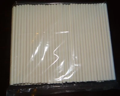 Sucker Lollipop Sticks 4 1/2" x 5/32" 1000 ct. Candy & Chocolate Cake Pop Making