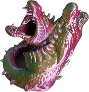Duelling Dragons Dice Tower - Multi-Color Silk Finish, Perfect for Tabletop RPGs (Red/Blue/Green)