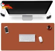 Desk Mat PU Leather Blotter Pad for Desktop on Top of Office Computer Laptop Wri