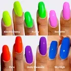 Cirque Colors Vice 2022 Collection Neon Creme Nail Polish Pink Red Purple Blue