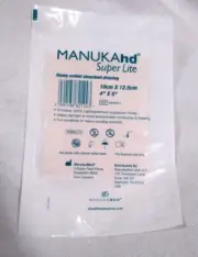 Manuka hd Super Lite Honey Coated Absorbent Dressing (1) 4" x 5" Wound Care