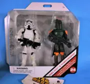 NEW! Star WarsBOBA FETT & STORMTROOPER5.25" Action Figures✅2-Pack✅Exclusive