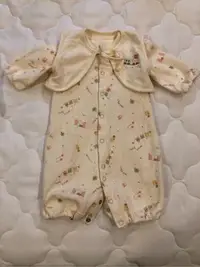 在飛比找Yahoo!奇摩拍賣優惠-Babycity 日本進口 妙妙裝 二手近全新 嬰兒睡衣 秋