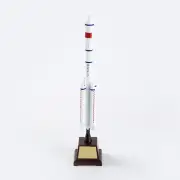 1/200 CZ-7 Long March 7 Rocket Model Simulation Alloy Space Model Collection y