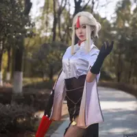 在飛比找蝦皮購物優惠-原神 聯名 cos服 夜蘭 凝光 必勝客聯動 cosplay