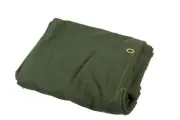 Heavy Duty Canvas Tarp Tarpaulin 16' x 16' 16oz Waterproof Green